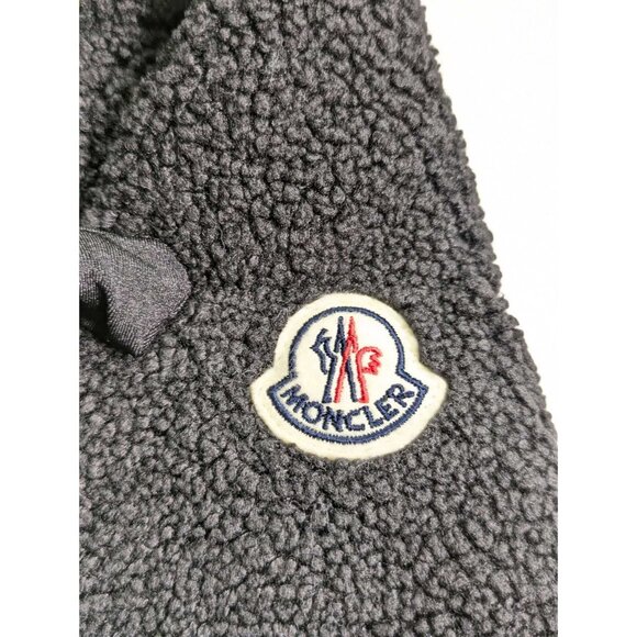 Moncler Kids’ Audrieu Short Down Jacket Black Size12A - Picture 4 of 10